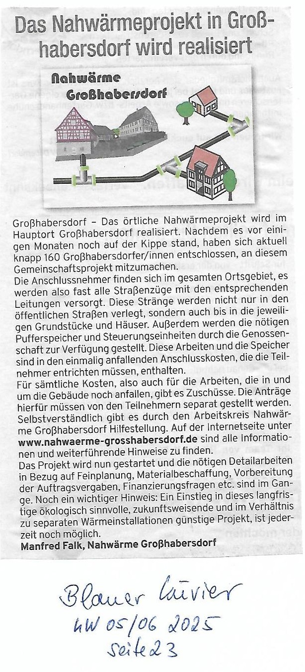 Blauer Kurier